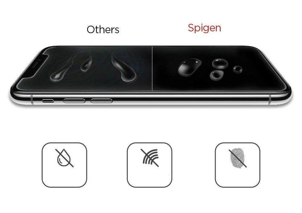 „Spigen Glass GLAS.tR SLIM HD“ – Apple iPhone 11 / Apple iPhone XR