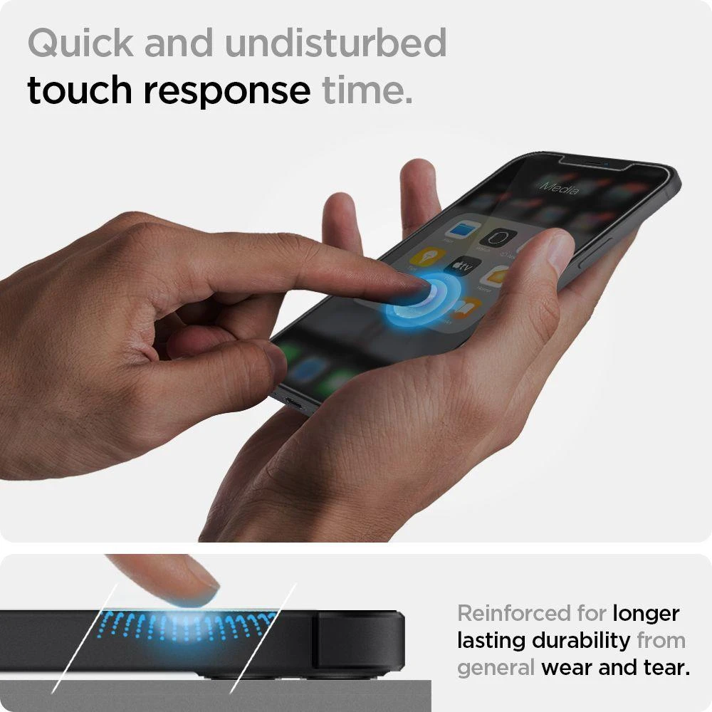Spigen Glas tR HD, 1P - iPhone 12 mini