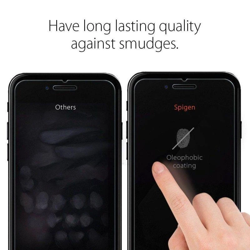 „Spigen Glas.tR SLIM HD“ 1 vnt. pakuotė – „Apple iPhone SE“ (2022/2020)/8/7