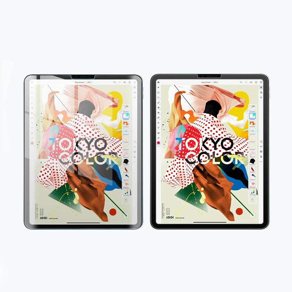 Matte Apsauginė plėvelė Apple iPad Pro 11.0 (1gen / 2gen / 3gen) / iPad Air 10.9 (4gen / 5gen) Hofi Paper Pro+ 2-pack Matte Clear
