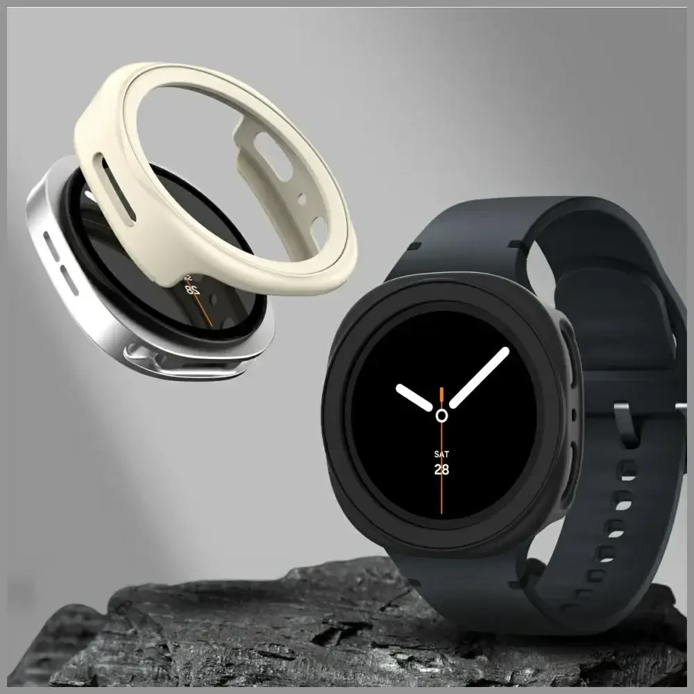 Dėklas Araree Amy do Samsung Galaxy Watch8 / Watch9 40mm juodas