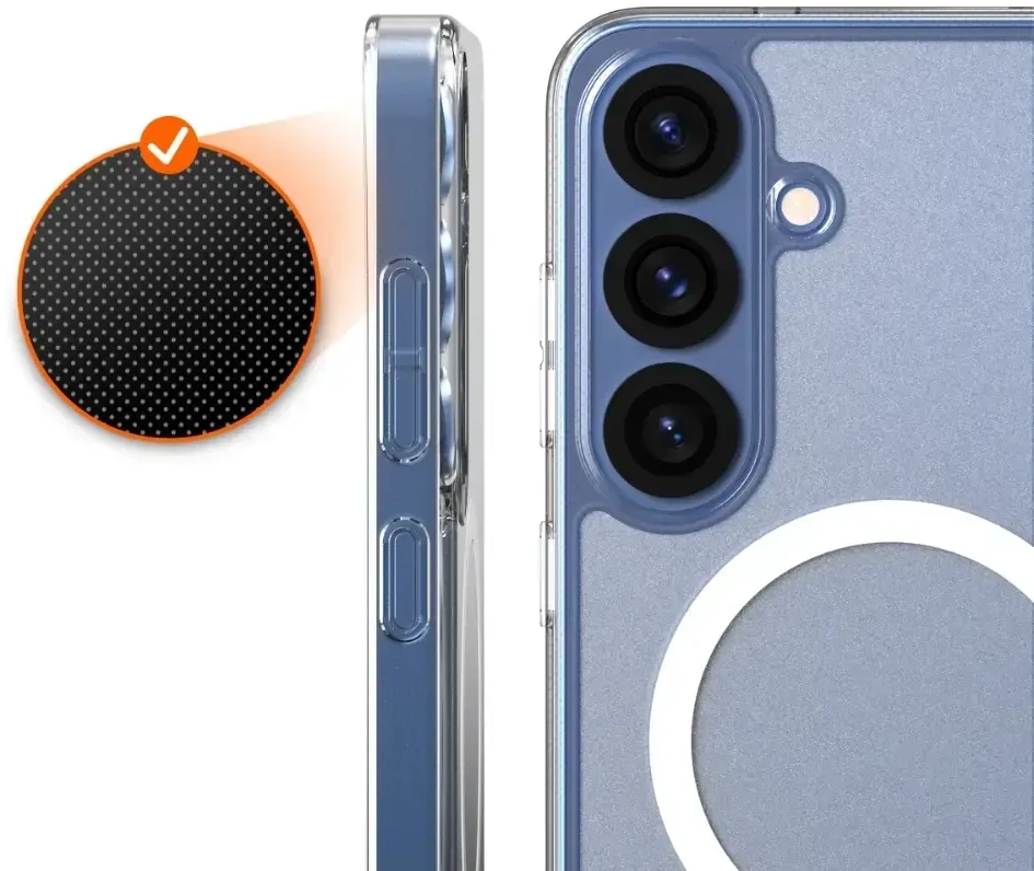 Dėklas Araree Duple M Samsung Galaxy S25+ skaidrus matinis