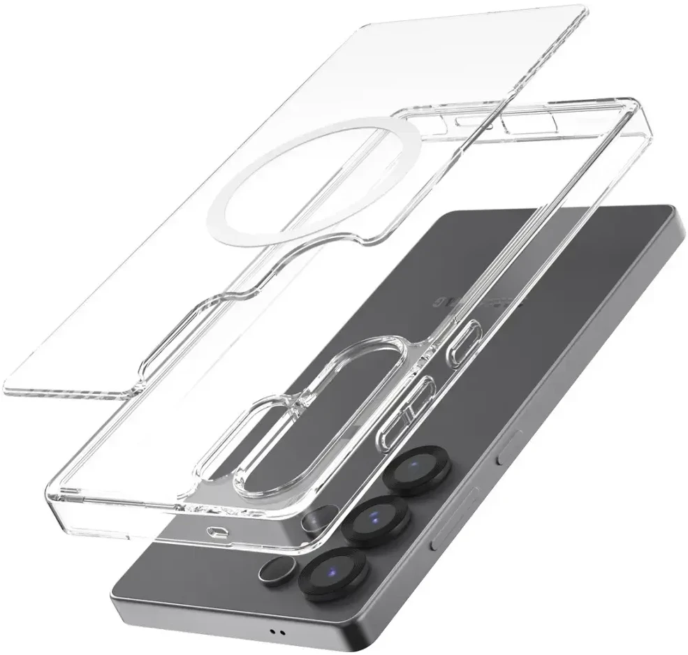 Dėklas Araree etui Duple M MagSafe Sam S25Ultra przeźroczysty/clear AR20-02213A