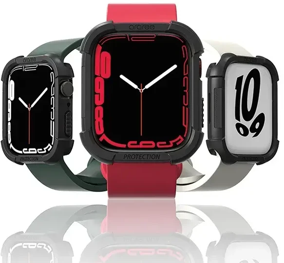Araree etui Flexield Apple Watch 41mmczarny/juodas AR20-01465A