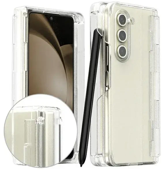 Dėklas Araree etui Nukin 360 P Sam Z Fold5 F946przeźroczysty-matinė/clear matt AR20-01764C