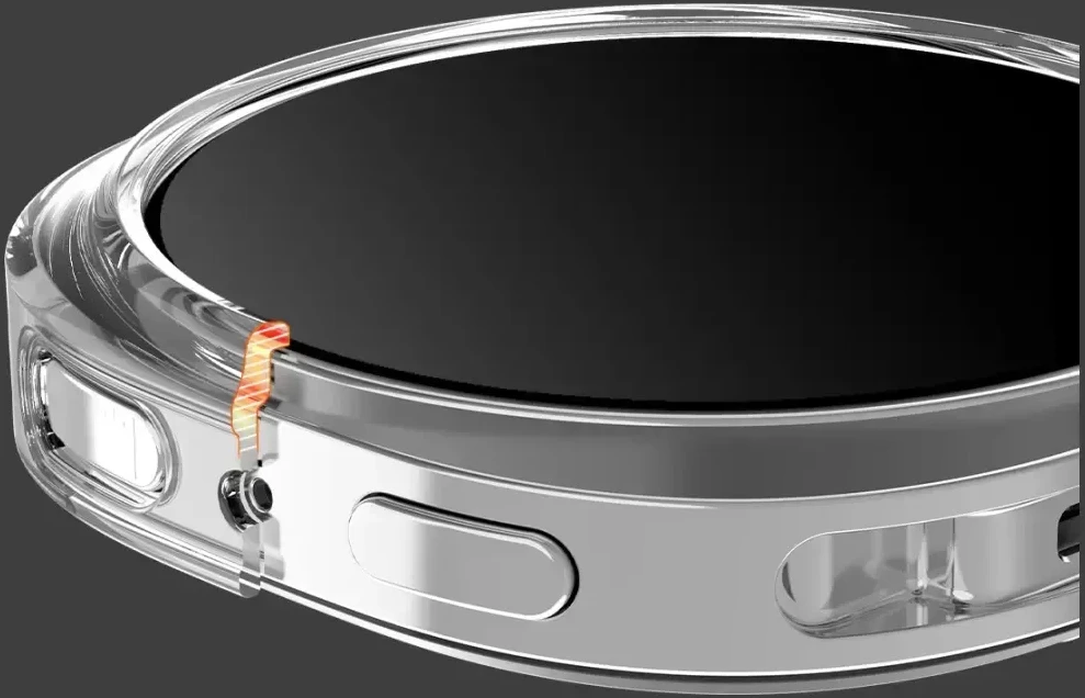 Dėklas Araree Nukin do Samsung Galaxy Watch8 / Watch9 40mm permatomas