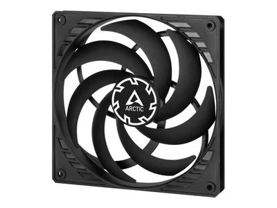 ARCTIC P14 SLIM PWM PST korpuso ventiliatorius, 4-pin, 140mm, siauras, juodas