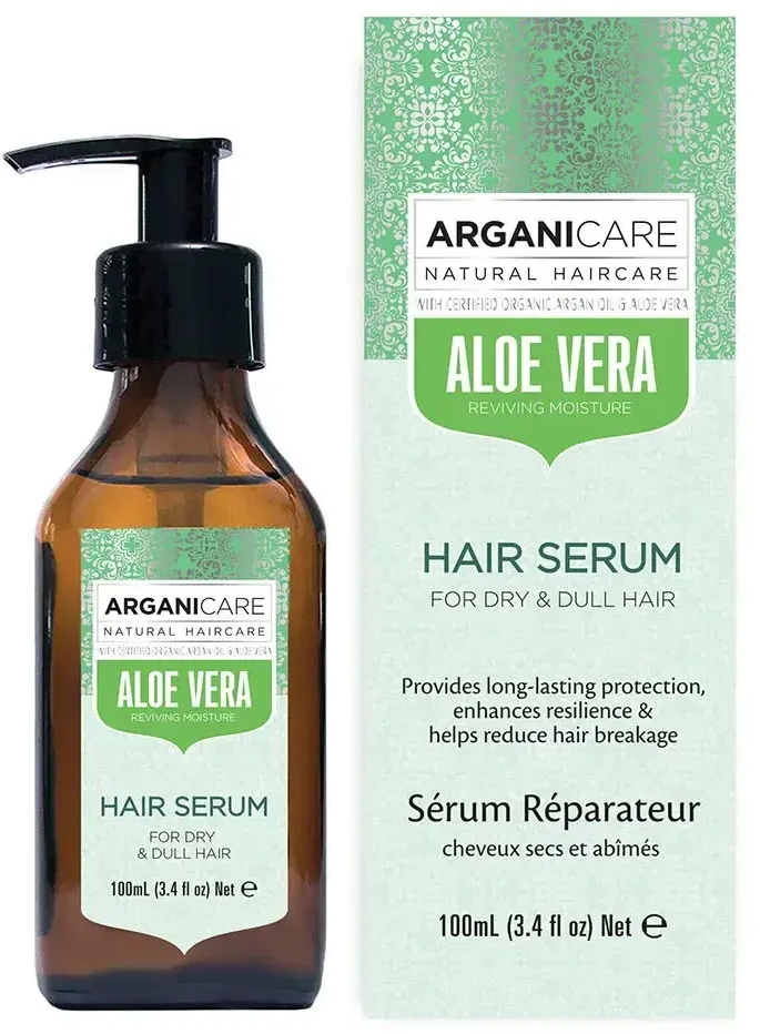 Arganicare Aloe Vera Hair Serum Repairing, 100 ml