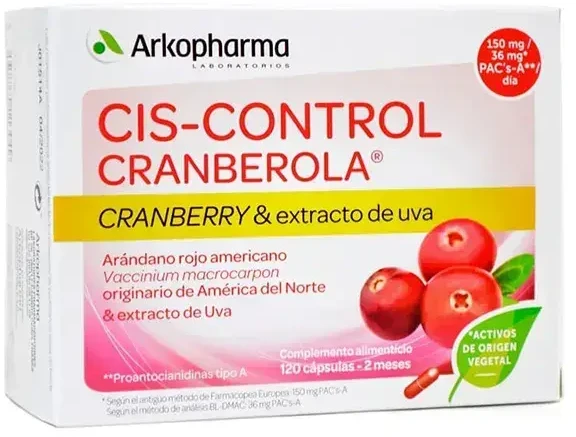 Arkopharma Ciscontrol Cranberola 120 Capsule