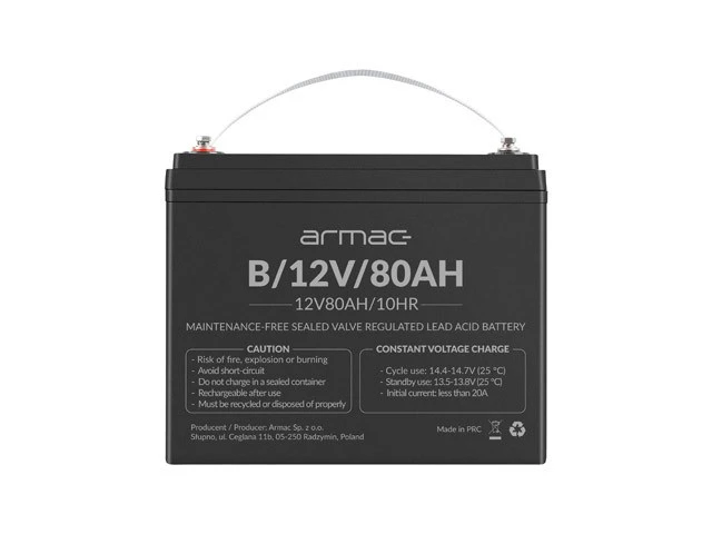 ARMAC pakelia bateriją B/12V/80Ah