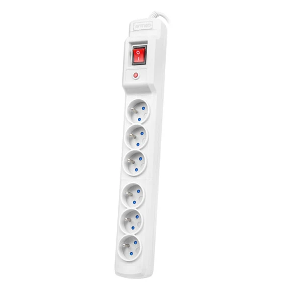 ARMAC M6/15/SZ Armac Surge Protection MULTI M6 (6 lizdai) 1,5m pilka