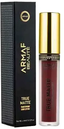 Armaf Beauté True Matte Transferproof Liq lūpų dažai 4 ml 02 Tres Jour