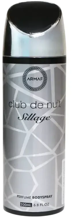 Armaf Club De Nuit Sillage Dezodorantas Purškiklis Unisex, 200 ml