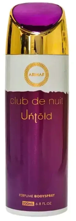 Armaf Club De Nuit Untold Body Purškiklis, 200 ml
