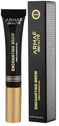 Armaf Beauté Enchanting Brow Fiber antakių gelis 7,6g 01 Ebony