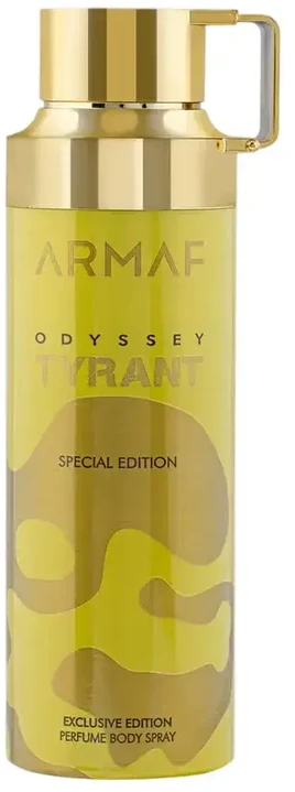 Armaf Odyssey Tyrant Body Purškiklis, 200 ml