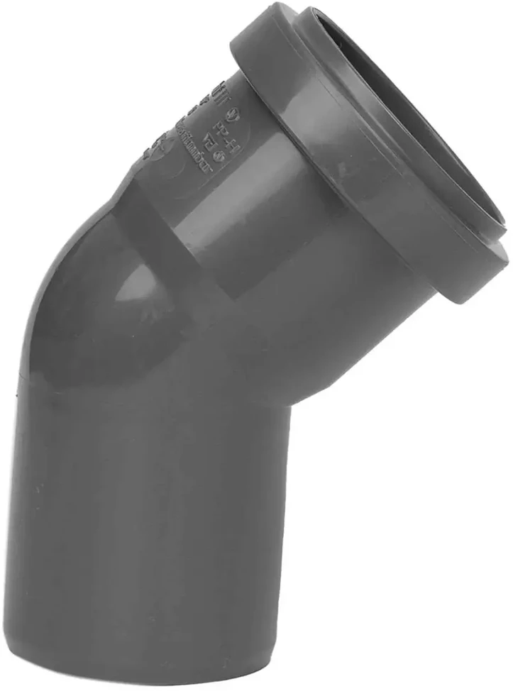 Armakan Alkūnė Līkums 40mm 45° Pilkšvas