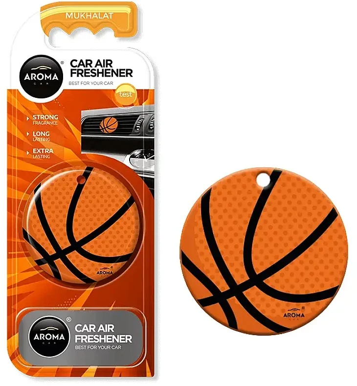 Aroma Car, Basket Ball, Car Air Freshener Unisex
