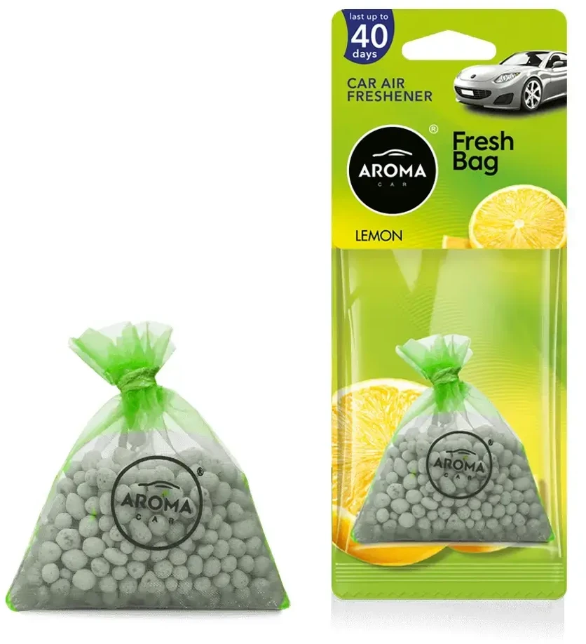 Amio Automobilio oro gaiviklis „Aroma Fresh“ maišelis su citrininiu aliejumi – naujas – keraminis