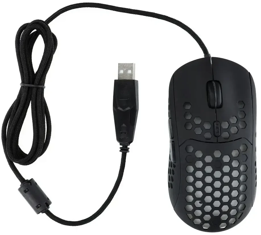ART optinė pelė for gamers 6400DPI USB RGB AM-99 ultra light