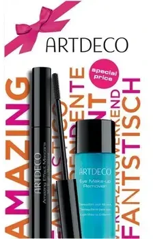 Artdeco Amazing Effect Blakstienų tušas & Eye Make-up Remover Set