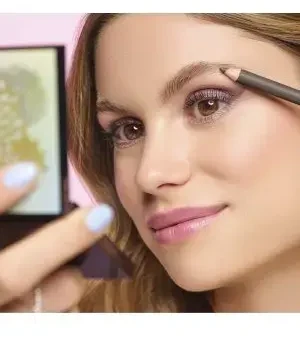 Artdeco Eye Brow Designer w/Integrated #1A Soft Juodas, 1 g
