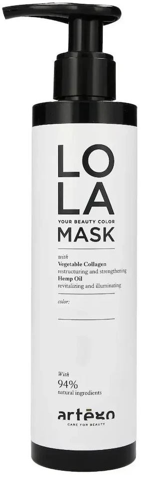 Artègo Lola Your Beauty Colour Mask Coral plaukų kaukė, 200 ml