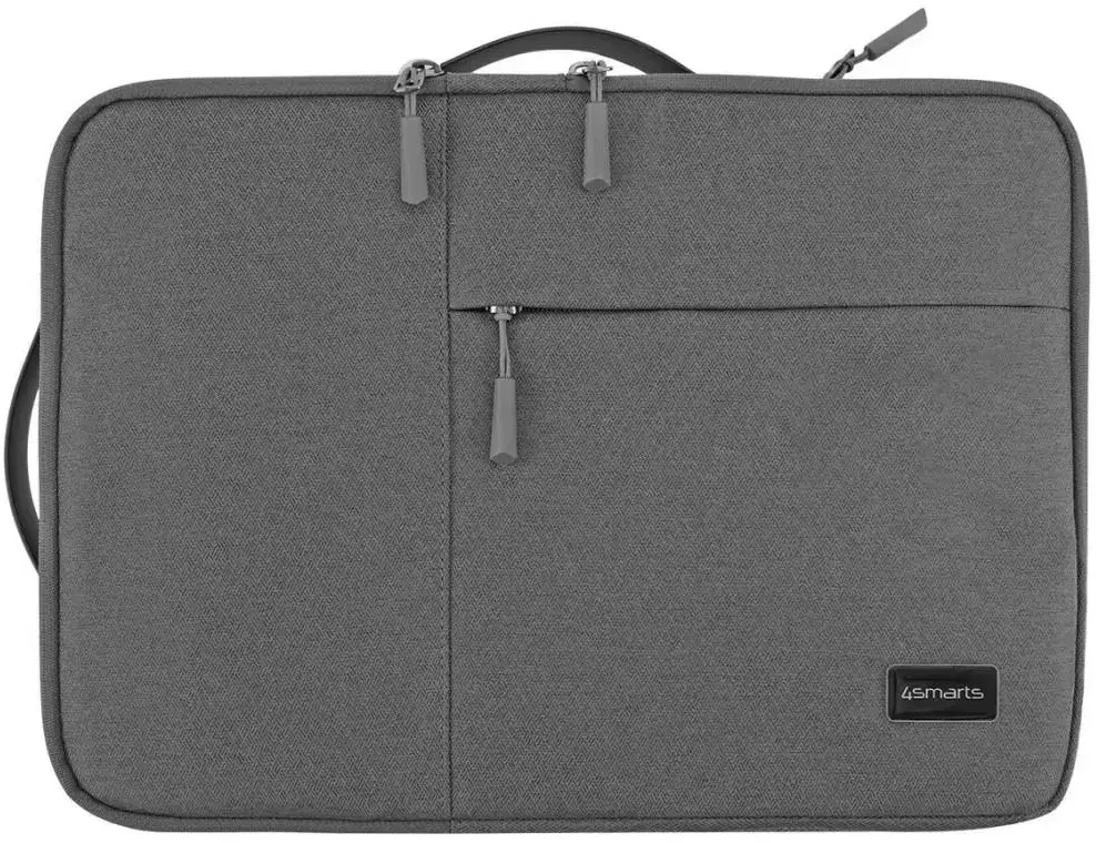 Krepšys 4smarts 4smarts Nešiojamas kompiuteris AirCushion Multi Sleeve 14", grau