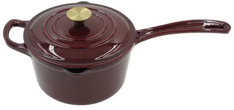 Asi Collection Maku Żeliwny puodas do sosów su dangteliu 1 7L / 18cm vyšninė (24304018)