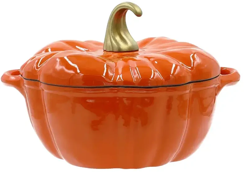 Asi Collection Maku Żeliwny puodas do duszenia su dangteliu ''Pumkin'' 3 7L / Ø25 5cm (24304050)