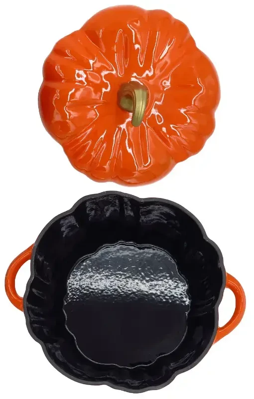 Asi Collection Maku Żeliwny puodas do duszenia su dangteliu ''Pumkin'' 3 7L / Ø25 5cm (24304050)