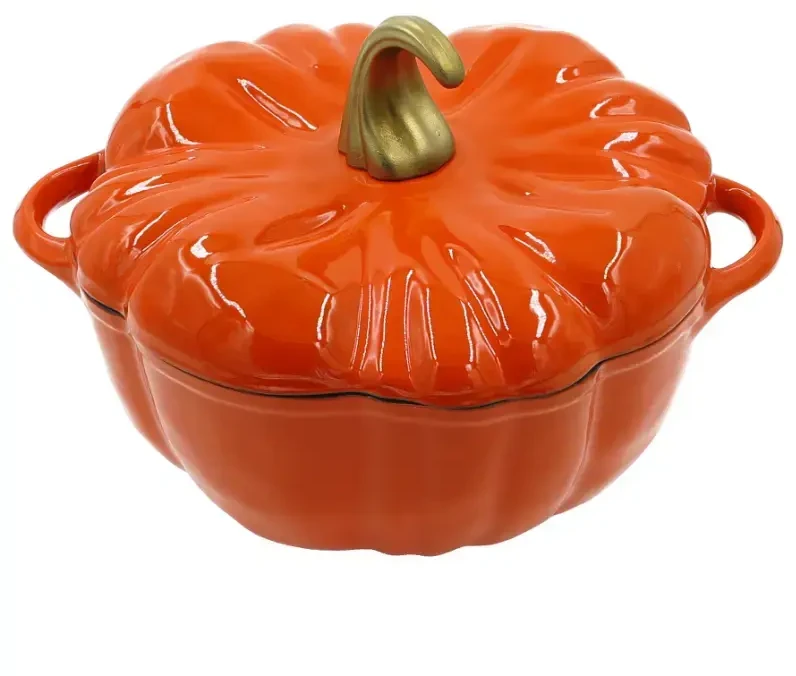 Asi Collection Maku Żeliwny puodas do duszenia su dangteliu ''Pumkin'' 3 7L / Ø25 5cm (24304050)