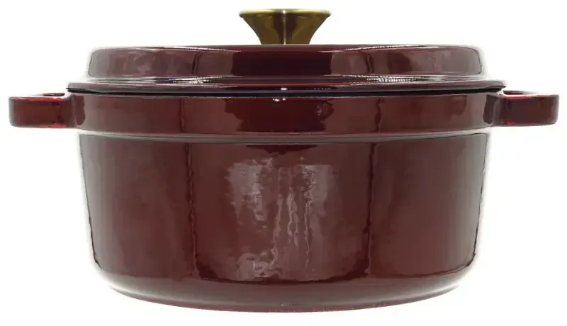 Asi Collection Maku Żeliwny puodas do duszenia apvalus su dangteliu 3 6L / 24cm vyšninė (24304020)