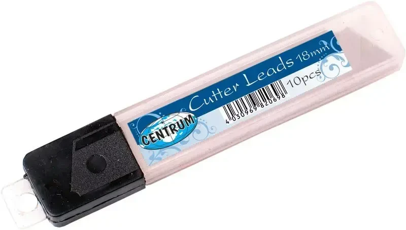 Centrum 18mm peiliukų ašmenys plastikinėje pakuotėje