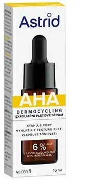 Astrid Dermocycling AHA šveičiamasis veido serumas 15 ml