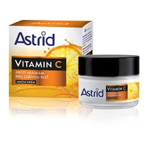 Astrid Vitamin C Night Skin Kreminis moterims, 50 ml