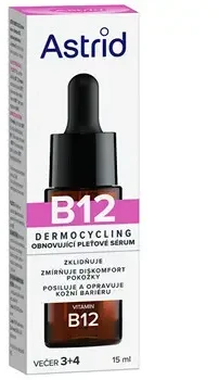 Astrid Dermocycling B12 atkuriamasis odos serumas 15 ml