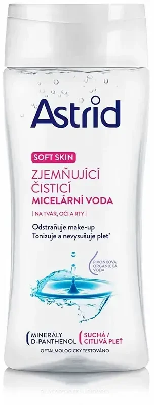 Astrid Aqua Biotic 3in1 Micellar Vanduo Micellar Vanduo moterims, 200 ml