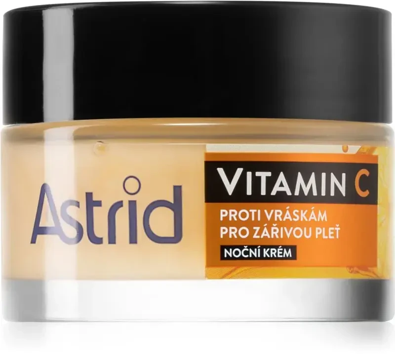 Astrid Vitamin C Night Skin Kreminis moterims, 50 ml