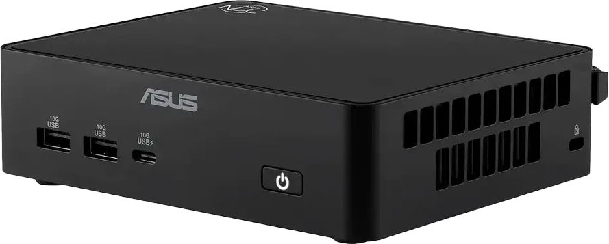 ASUS RNUC16GDKU560002 barebone rinkinys su Intel Core Ultra 5 325, Kit L6, ES maitinimo laidas