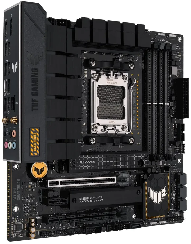 ASUS Pagrindinė plokštė TUF Gaming B650M-Plus WIFI - micro ATX - Socket AM5 - AMD B650