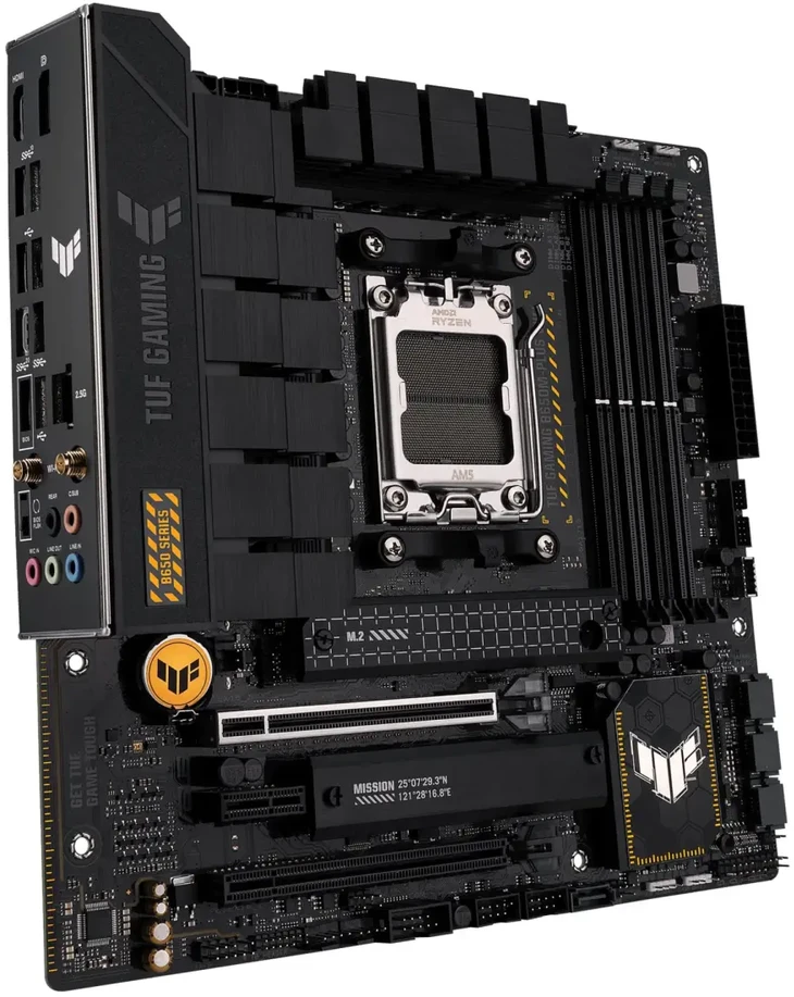 ASUS Pagrindinė plokštė TUF Gaming B650M-Plus WIFI - micro ATX - Socket AM5 - AMD B650