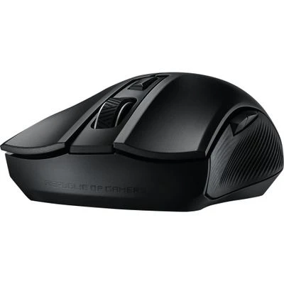 ASUS ROG Strix Carry kompiuterinė pelė RF belaidis + „Bluetooth“ Optinis 7200 DPI dešinei rankai