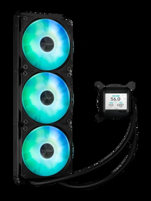ASUS PRIME LC 360 aušinimo sistema su LCD ekranu