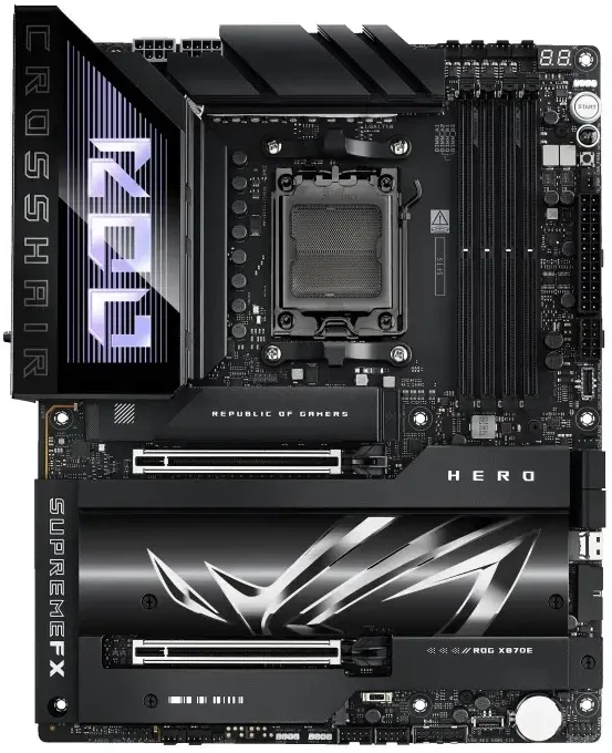 Pagrindinė plokštė Asus ROG CROSSHAIR X870E HERO