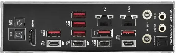Pagrindinė plokštė Asus ROG CROSSHAIR X870E HERO