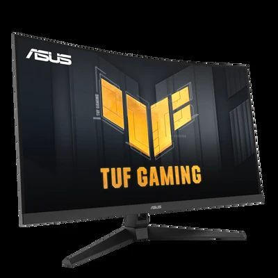 Monitorius ASUS TUF Gaming VG32WQ3B 31.5col. Fast VA WLED Curved 1500R QHD 16:9 180Hz 300cd/m2 0.5ms 2xHDMI DP 2x2W Garsiakalbiai Juodas