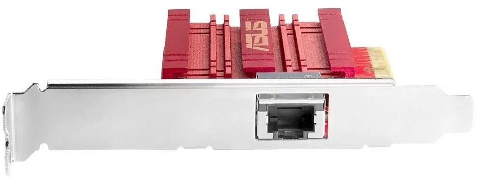 Asus | XG-C100F 10G PCIe tinklo adapteris; SFP+ prievadas, skirtas optinio pluošto perdavimui ir DAC kabeliui | 10/100/1000/10000 Mbit/s