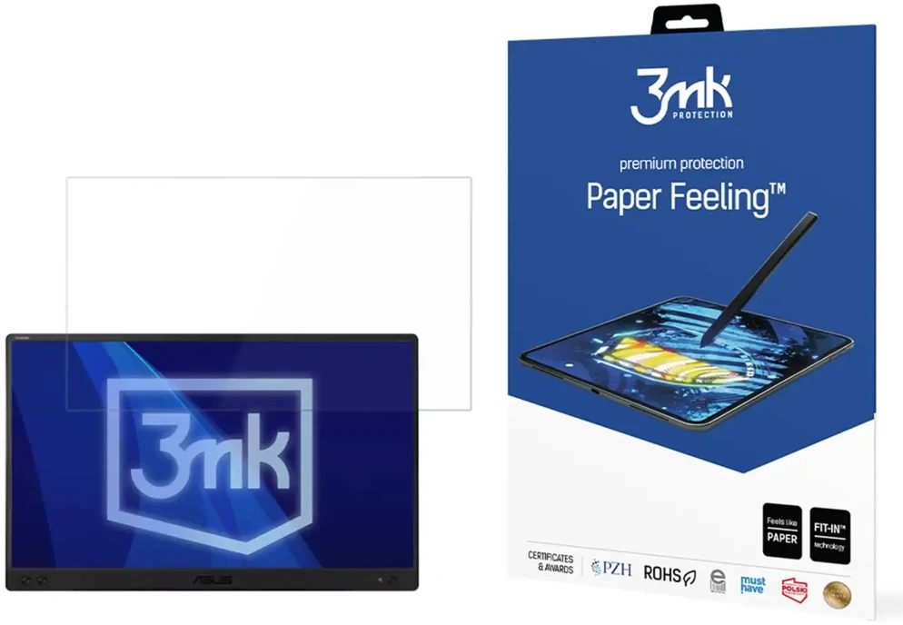 3Mk Protection Asus ZenScreen MB166C - iki 17" 3mk Paper Feeling