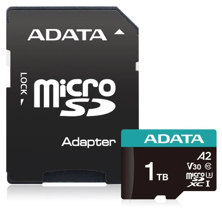 ADATA 1TB Micro SDXC kortelė su adapteriu
